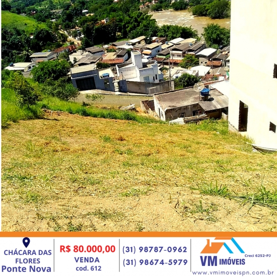 LOTE EM CH&Aacute;CARA DAS FLORES